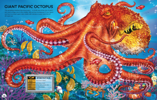 Usborne Build Your Own Deadly Animals & Sea Creatures Sticker Book